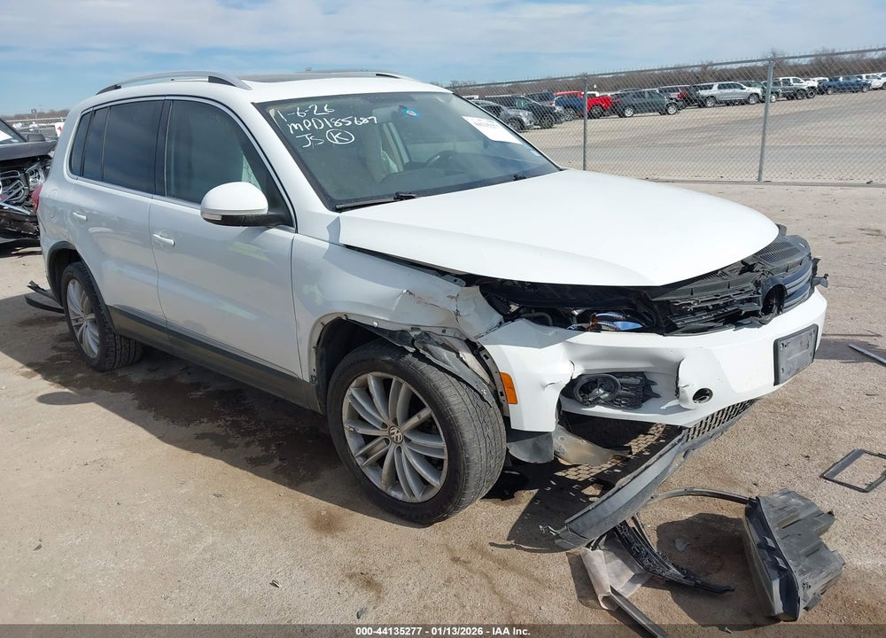 2014 VOLKSWAGEN TIGUAN SEL VIN: WVGAV3AX7EW612909