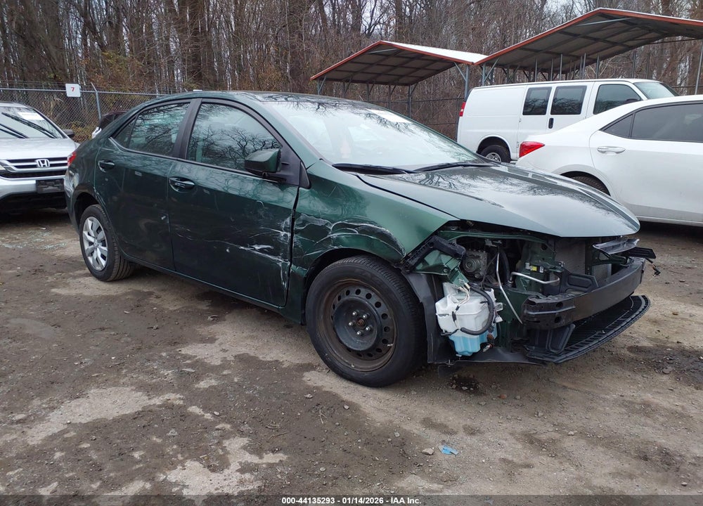 2016 TOYOTA COROLLA LE VIN: 2T1BURHE8GC681588