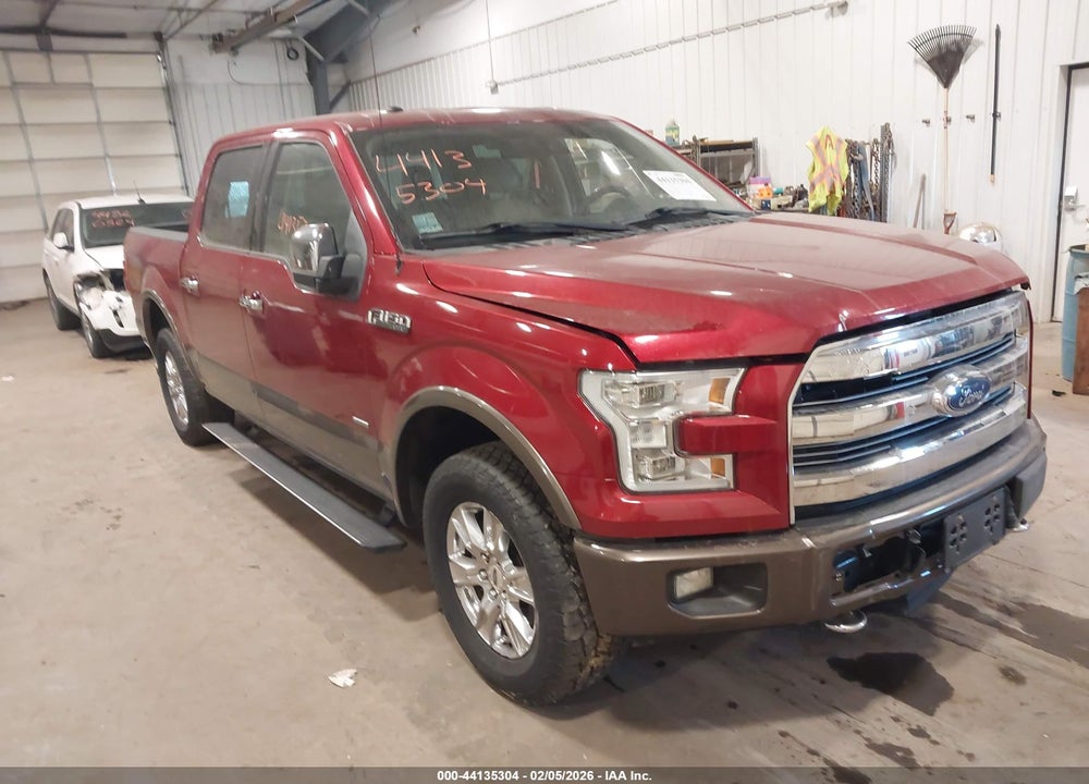 2017 FORD F-150 LARIAT VIN: 1FTEW1EGXHFA74762