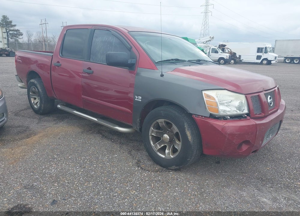 2007 NISSAN TITAN XE VIN: 1N6BA07A47N216996
