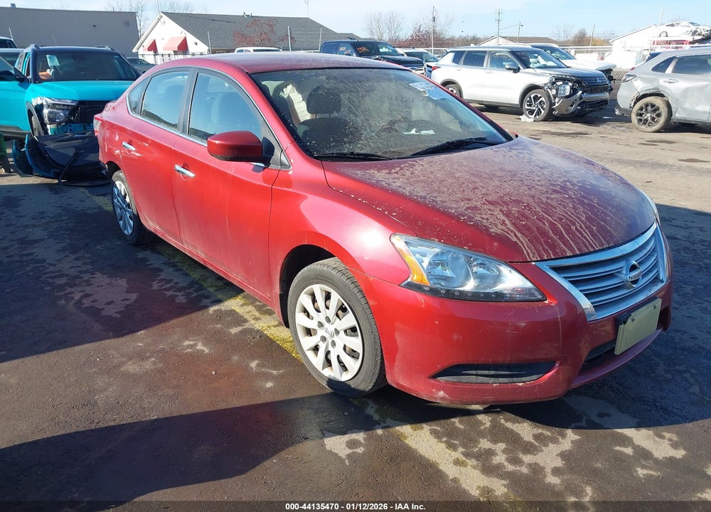2015 NISSAN SENTRA SV VIN: 3N1AB7APXFL679633