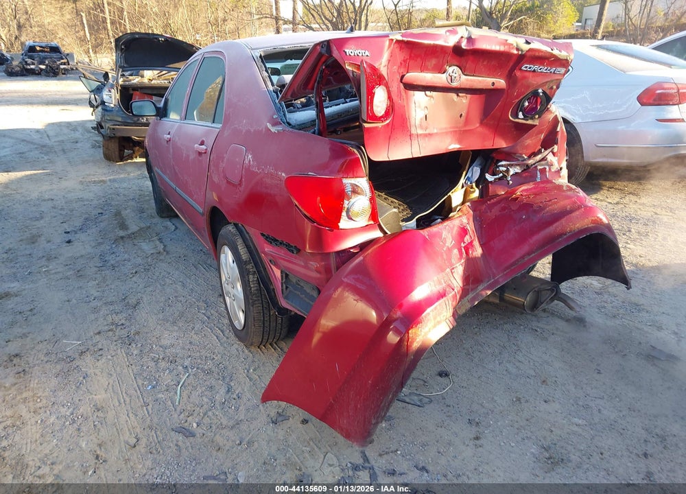 2006 TOYOTA COROLLA CE VIN: JTDBR32E760084562