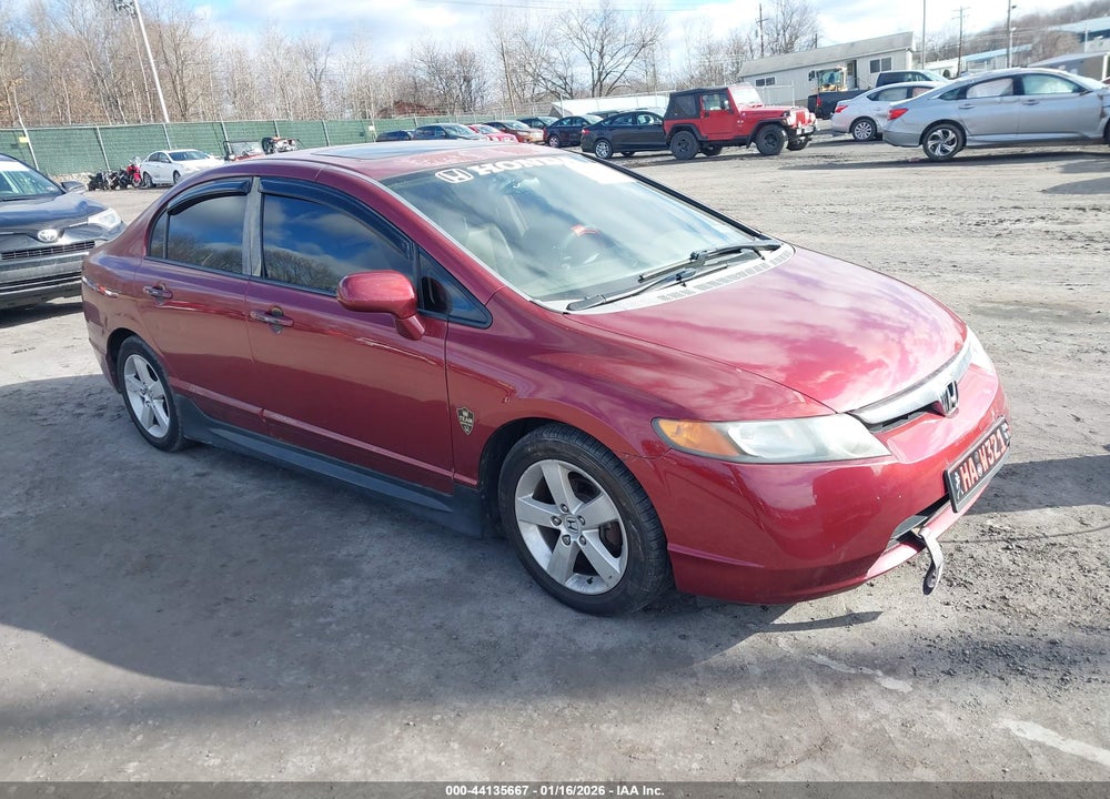 2008 HONDA CIVIC EX-L VIN: 2HGFA16938H534847