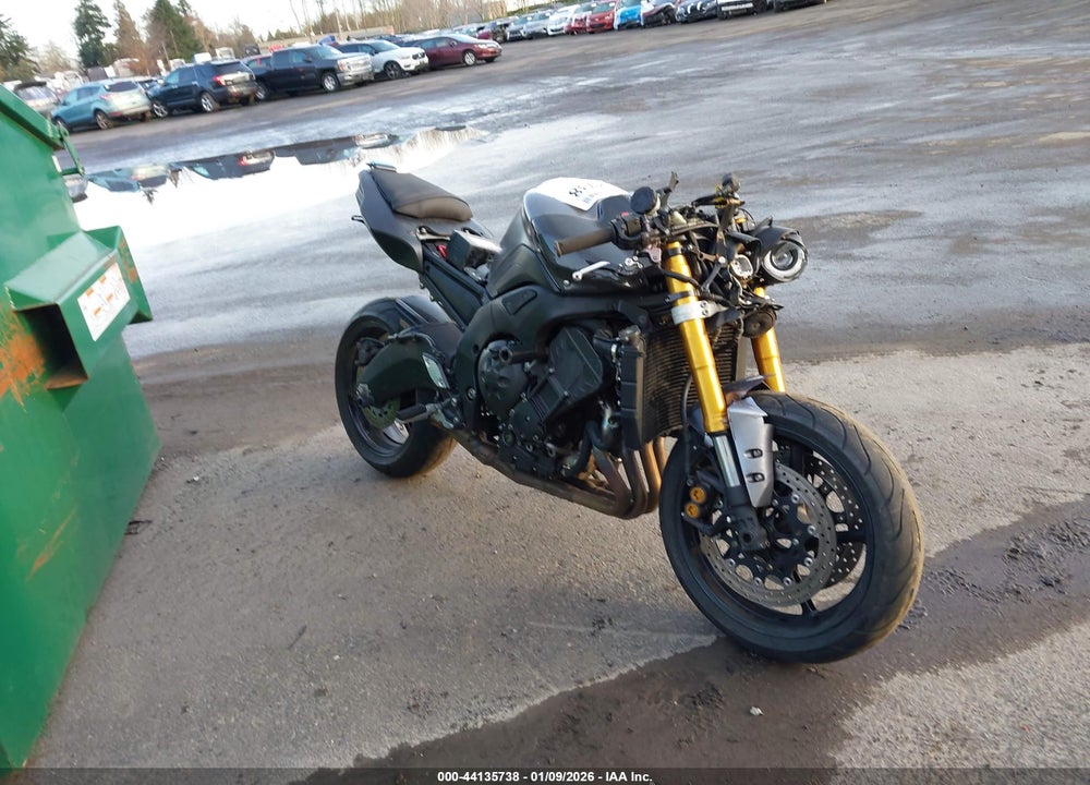 2011 YAMAHA FZ8 N VIN: JYARN27E3BA000346