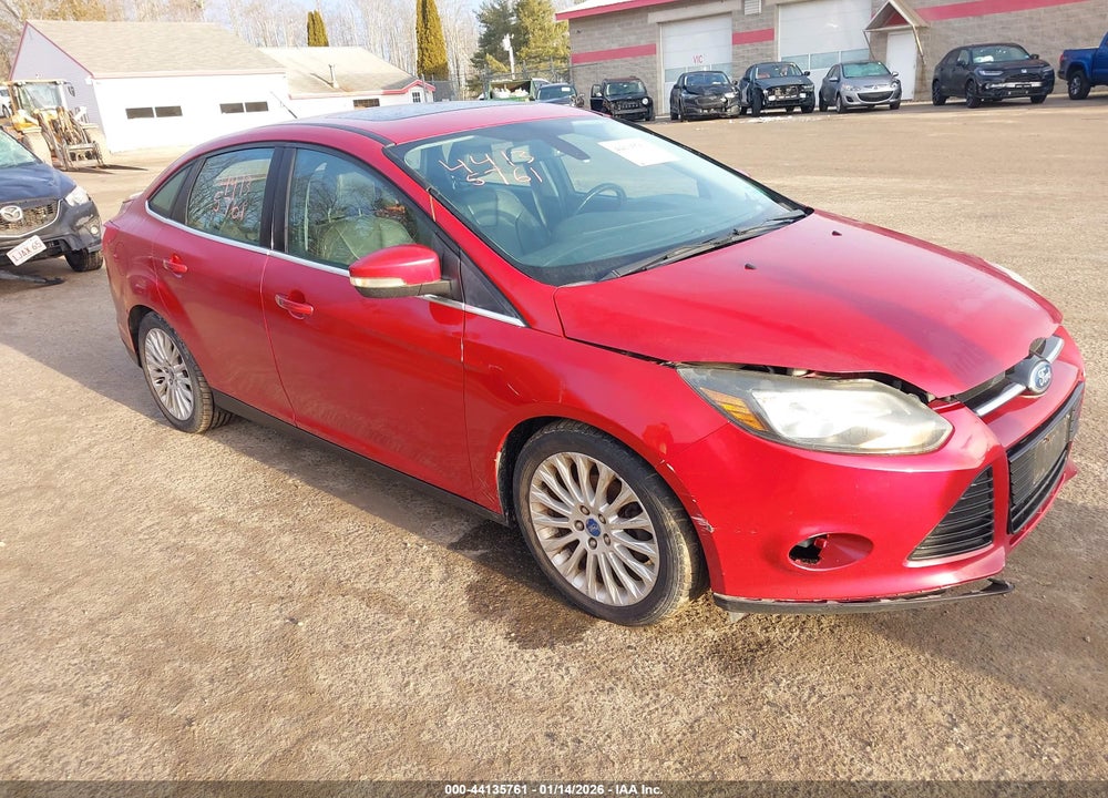 2012 FORD FOCUS TITANIUM VIN: 1FAHP3J25CL330161