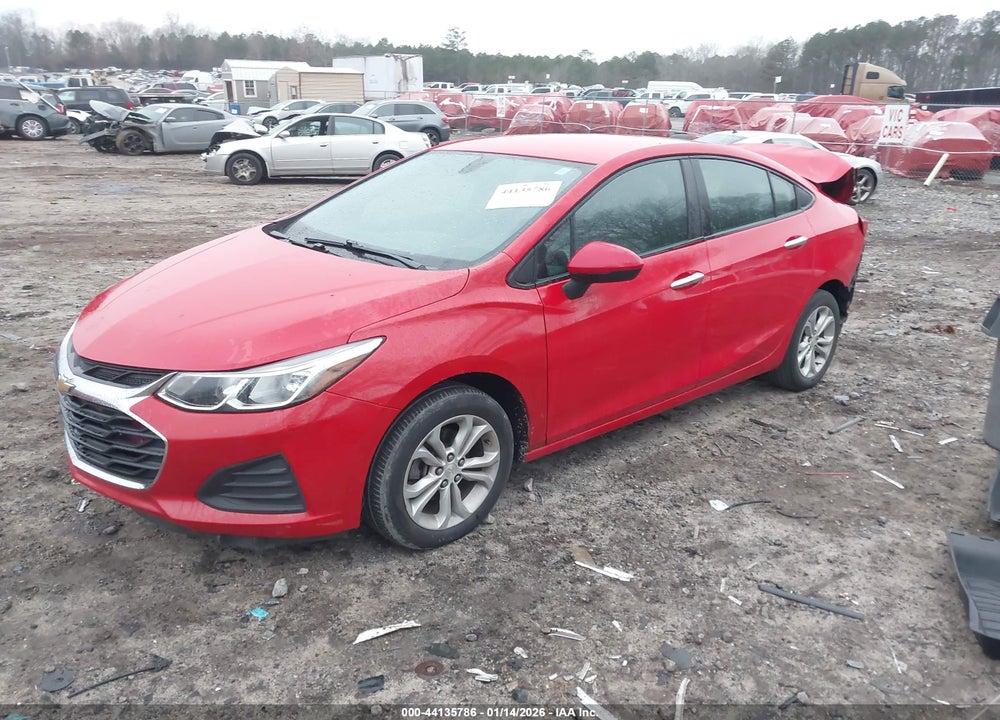 2019 CHEVROLET CRUZE LS VIN: 1G1BC5SM8K7126851