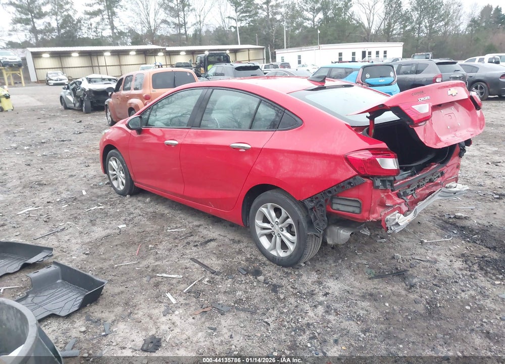 2019 CHEVROLET CRUZE LS VIN: 1G1BC5SM8K7126851