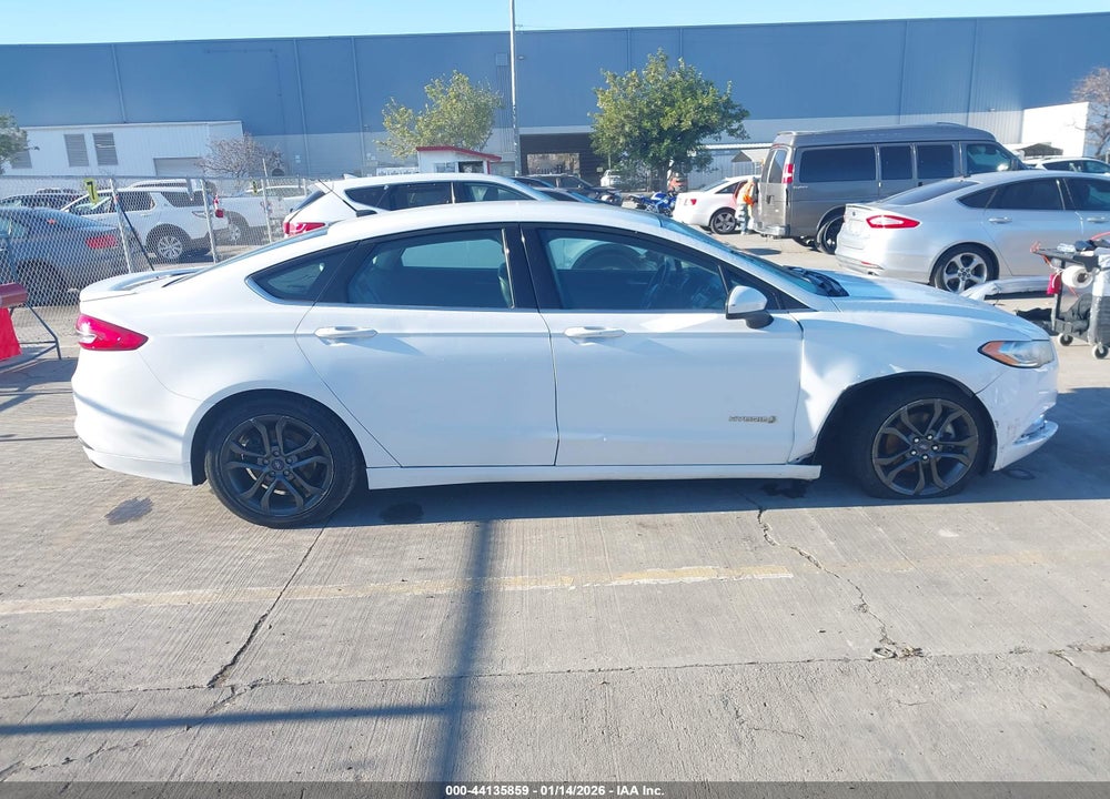 2018 FORD FUSION HYBRID SE VIN: 3FA6P0LU6JR115861