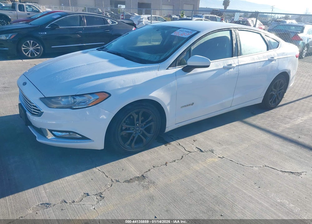 2018 FORD FUSION HYBRID SE VIN: 3FA6P0LU6JR115861