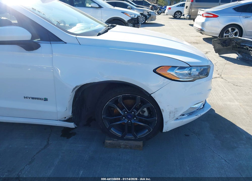 2018 FORD FUSION HYBRID SE VIN: 3FA6P0LU6JR115861