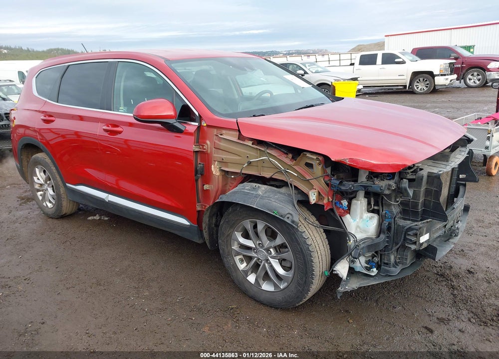 2019 HYUNDAI SANTA FE SE VIN: 5NMS2CAD6KH078890