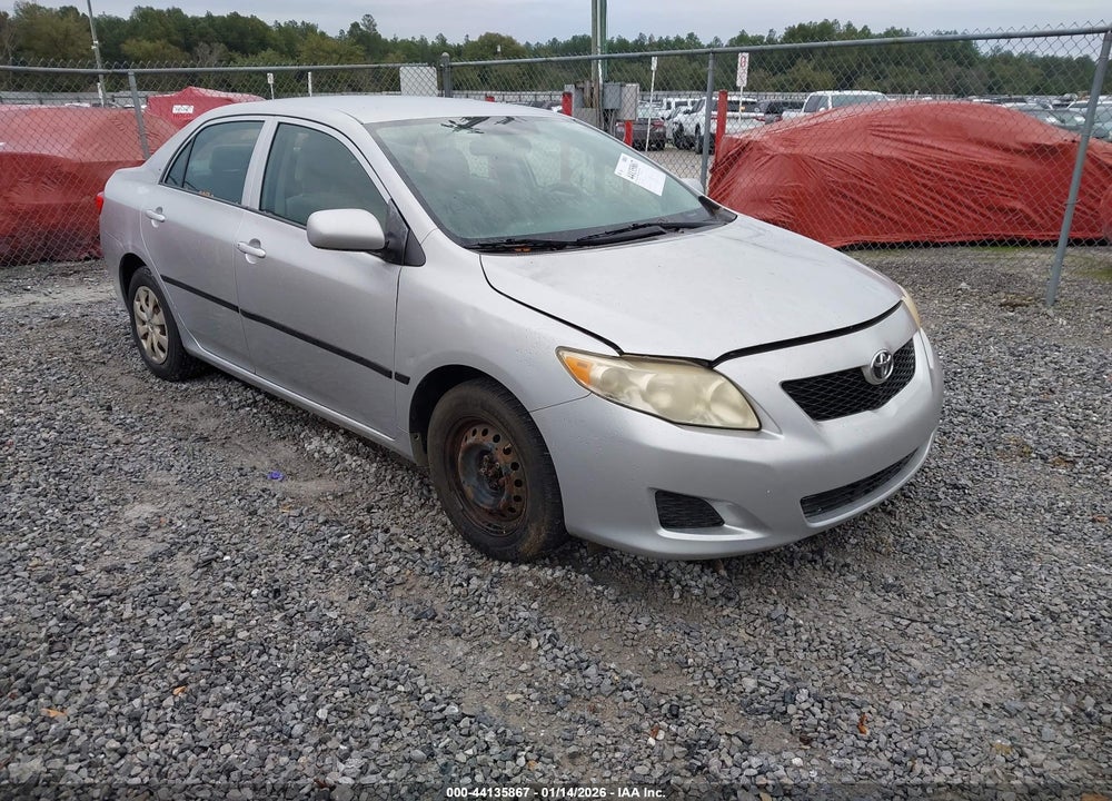 2009 TOYOTA COROLLA LE VIN: JTDBL40E199024898