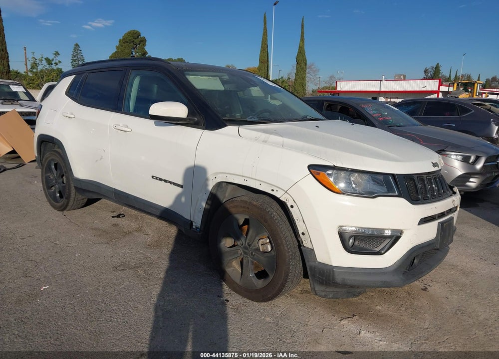 2021 JEEP COMPASS ALTITUDE FWD VIN: 3C4NJCBB1MT519487