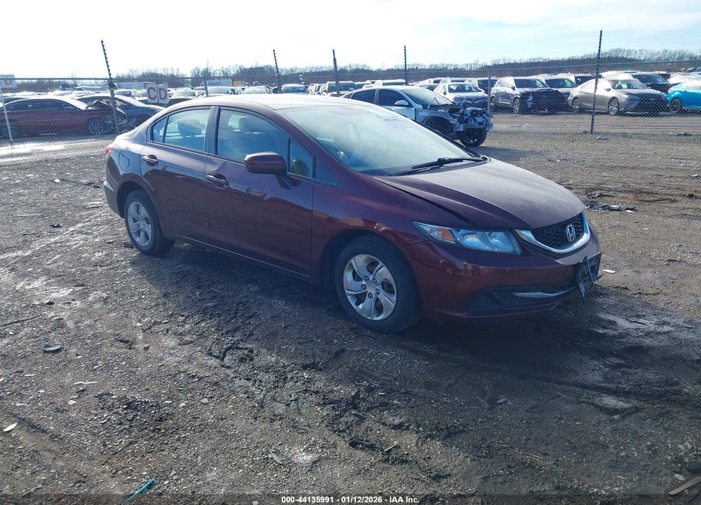2015 HONDA CIVIC LX VIN: 19XFB2F55FE260915
