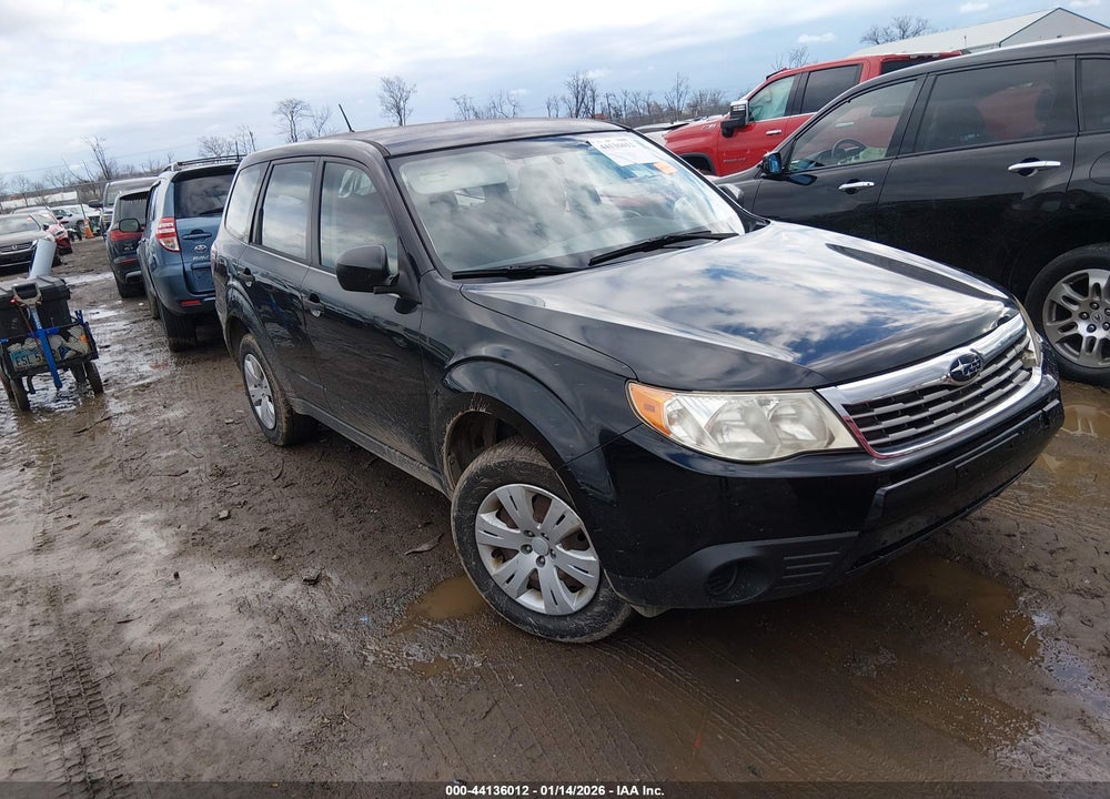 2010 SUBARU FORESTER 2.5X VIN: JF2SH6AC6AG738635
