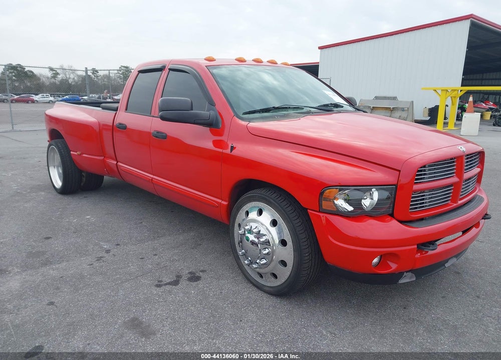 2004 DODGE RAM 3500 SLT/LARAMIE VIN: 3D7MA48C54G189661