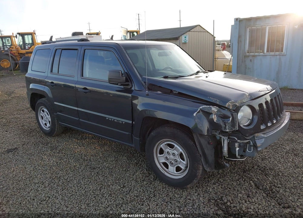 2014 JEEP PATRIOT SPORT VIN: 1C4NJPBA6ED522262
