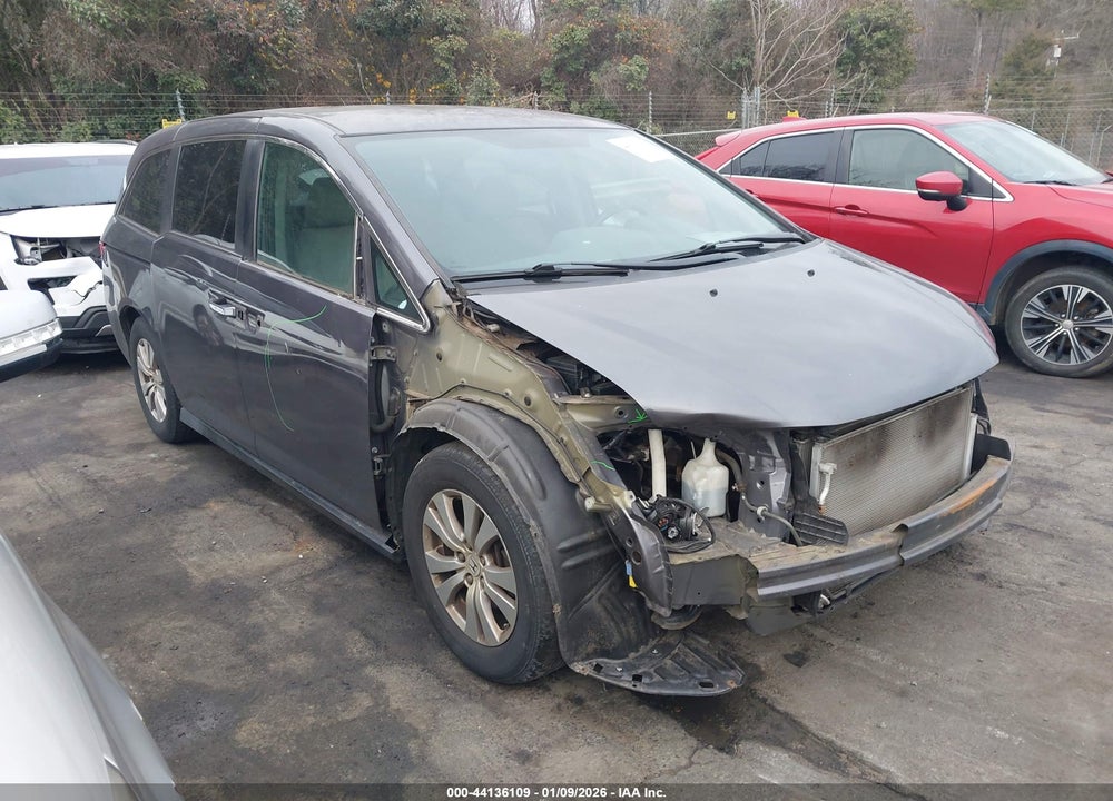 2016 HONDA ODYSSEY SE VIN: 5FNRL5H38GB029915