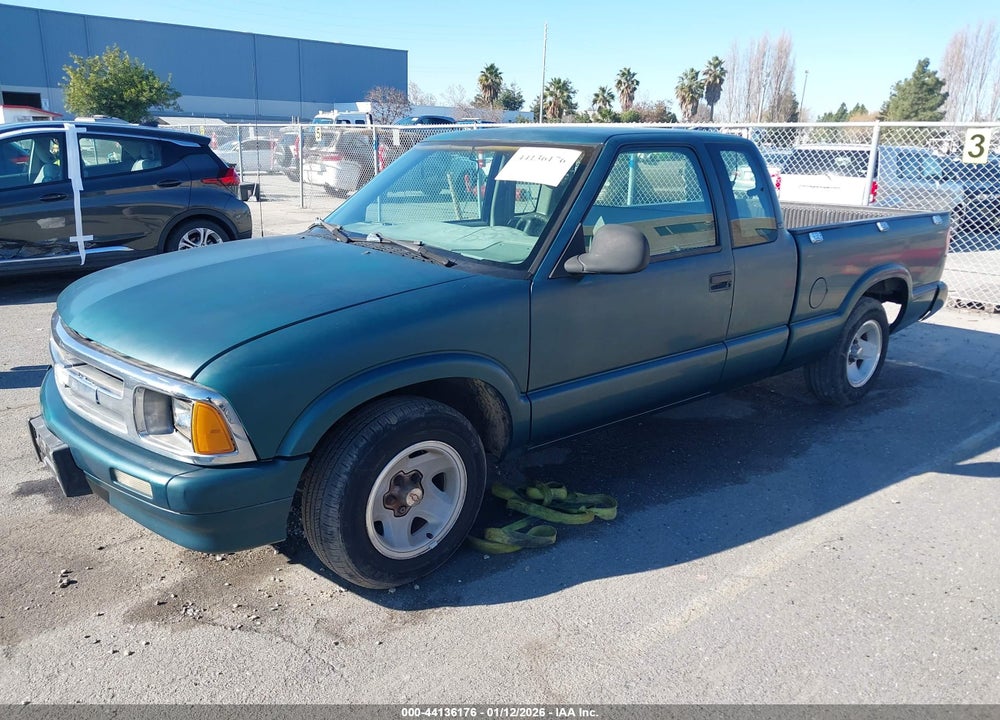 1997 CHEVROLET S-10 LS FLEETSIDE CMI VIN: 1GCCS19X6VK240338