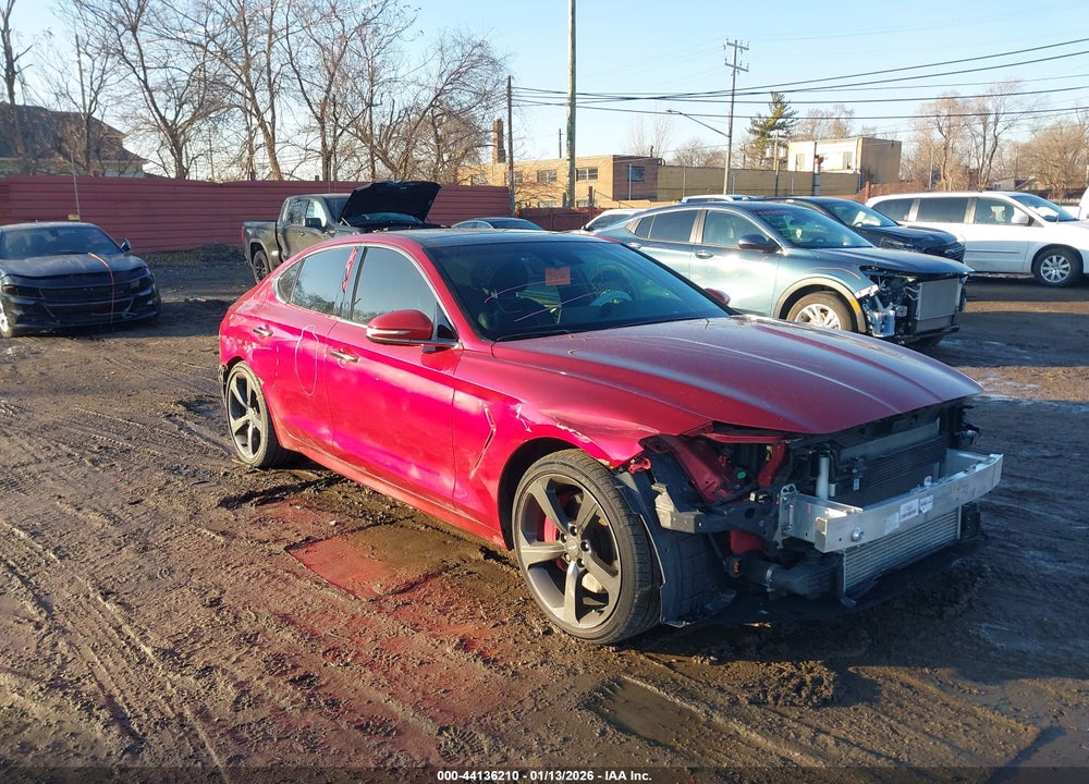 2019 GENESIS G70 3.3T ADVANCED VIN: KMTG34LE6KU034560