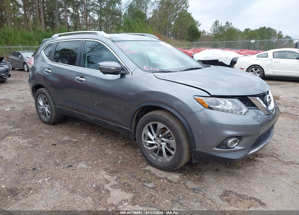 2015 NISSAN ROGUE SL VIN: 5N1AT2MV2FC906294