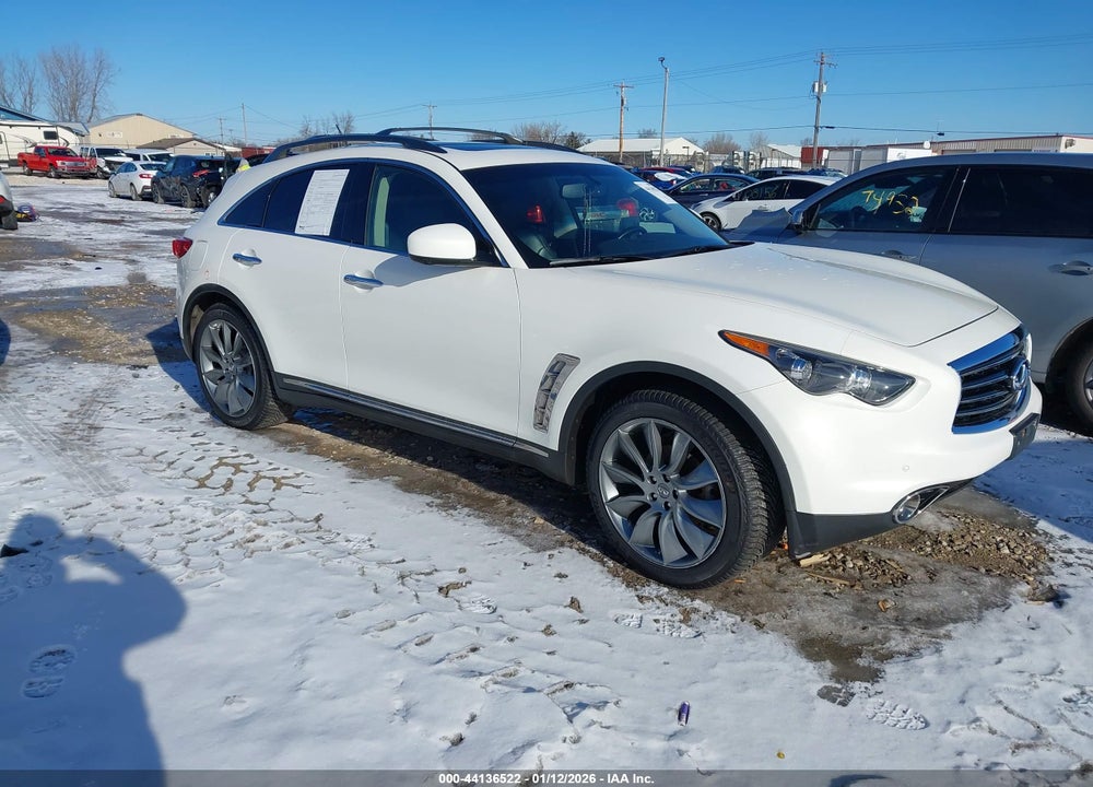 2013 INFINITI FX37 LIMITED EDITION VIN: JN8CS1MW5DM171597