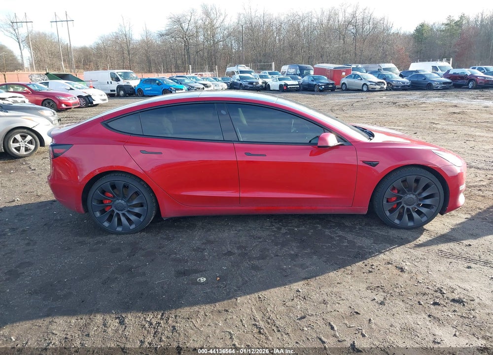 2023 TESLA MODEL 3 PERFORMANCE DUAL MOTOR ALL-WHEEL DRIVE VIN: 5YJ3E1EC1PF707787