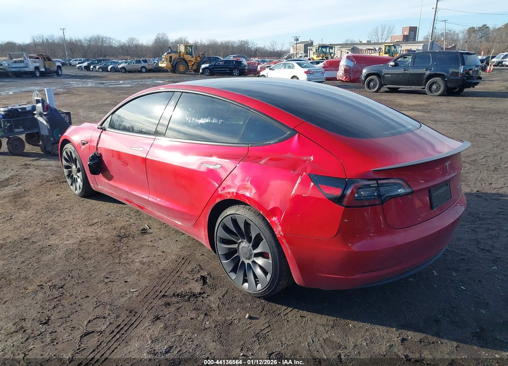 2023 TESLA MODEL 3 PERFORMANCE DUAL MOTOR ALL-WHEEL DRIVE VIN: 5YJ3E1EC1PF707787