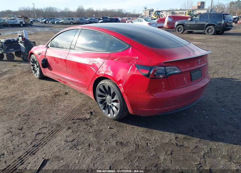 2023 TESLA MODEL 3 PERFORMANCE DUAL MOTOR ALL-WHEEL DRIVE VIN: 5YJ3E1EC1PF707787