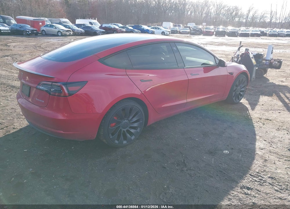 2023 TESLA MODEL 3 PERFORMANCE DUAL MOTOR ALL-WHEEL DRIVE VIN: 5YJ3E1EC1PF707787