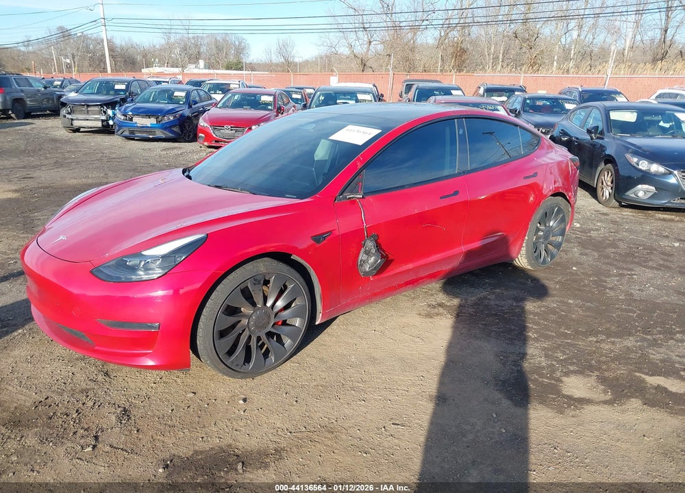 2023 TESLA MODEL 3 PERFORMANCE DUAL MOTOR ALL-WHEEL DRIVE VIN: 5YJ3E1EC1PF707787