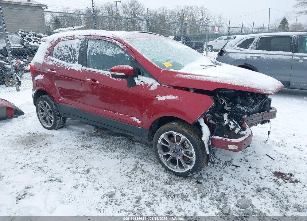 2020 FORD ECOSPORT TITANIUM VIN: MAJ6S3KL5LC377154