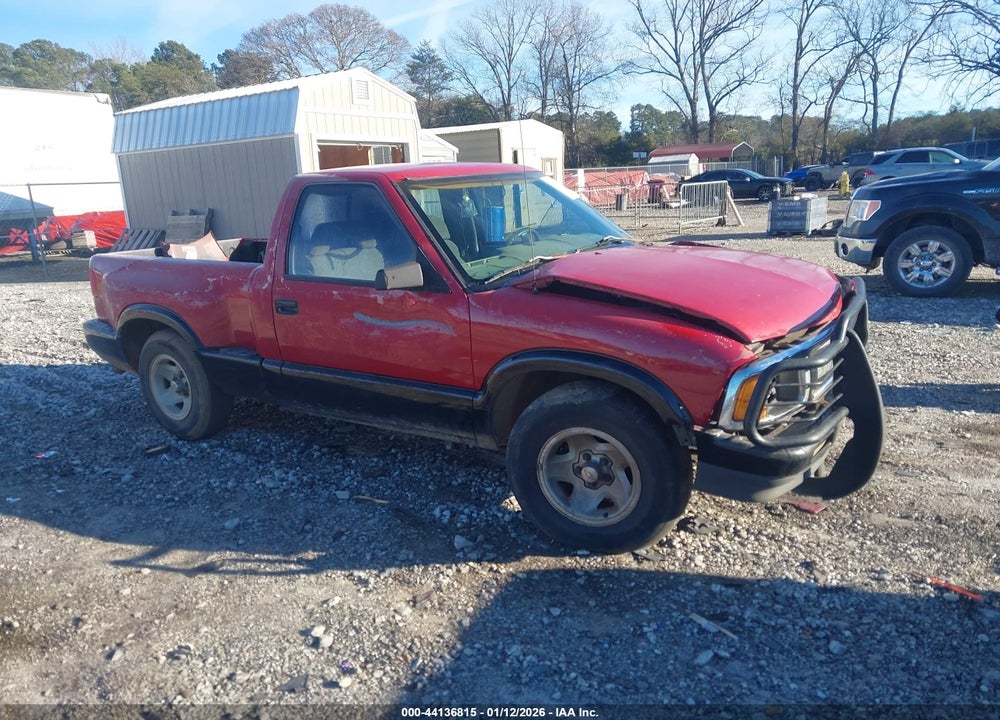 1997 CHEVROLET S-10 LS SPORTSIDE VIN: 1GCCS1449V8196278