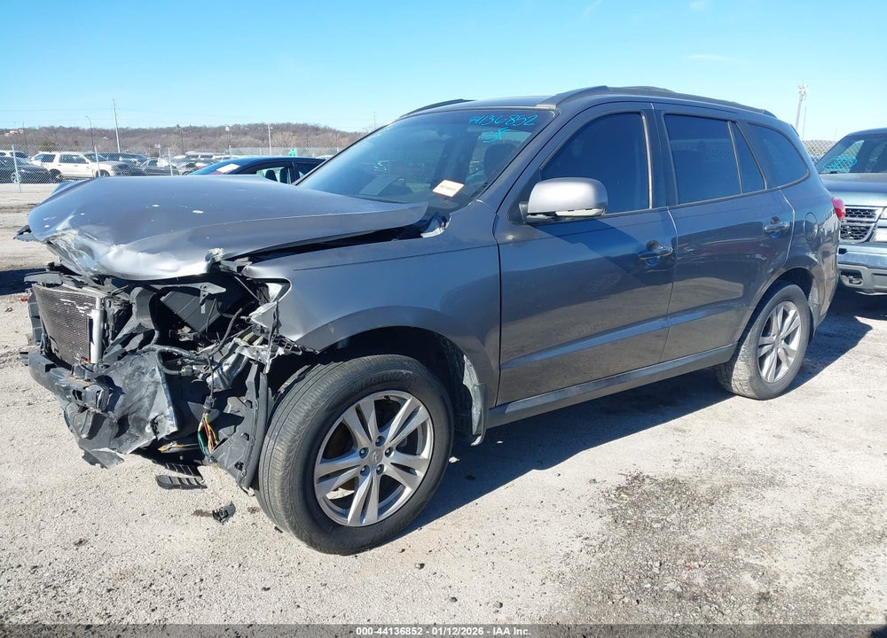 2010 HYUNDAI SANTA FE SE VIN: 5NMSH4AGXAH378526