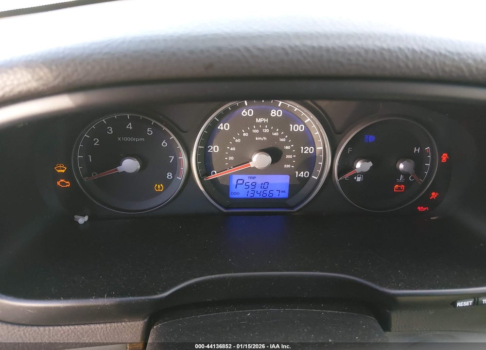 2010 HYUNDAI SANTA FE SE VIN: 5NMSH4AGXAH378526