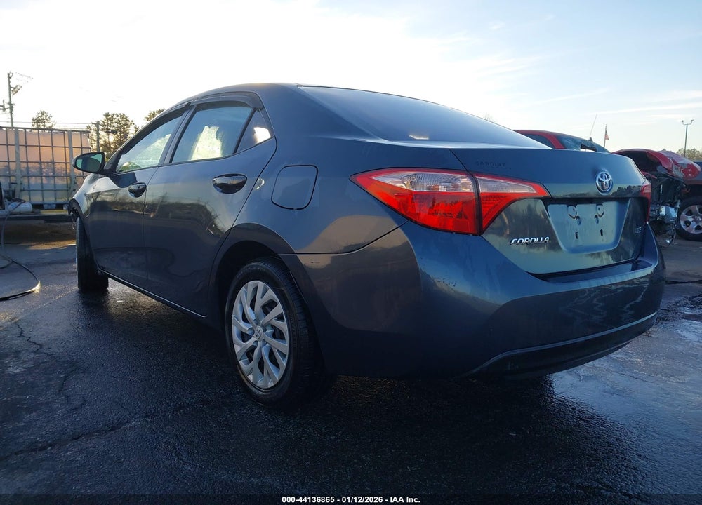 2017 TOYOTA COROLLA LE VIN: 5YFBURHE4HP700011