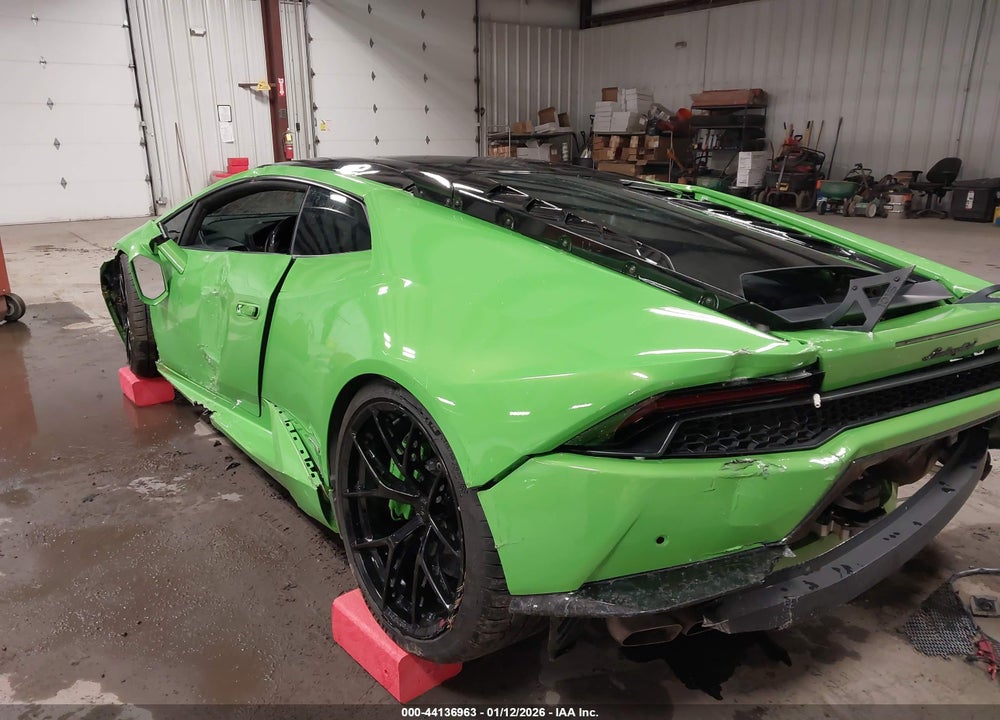 2015 LAMBORGHINI HURACAN LP610-4 VIN: ZHWUC1ZF9FLA02143