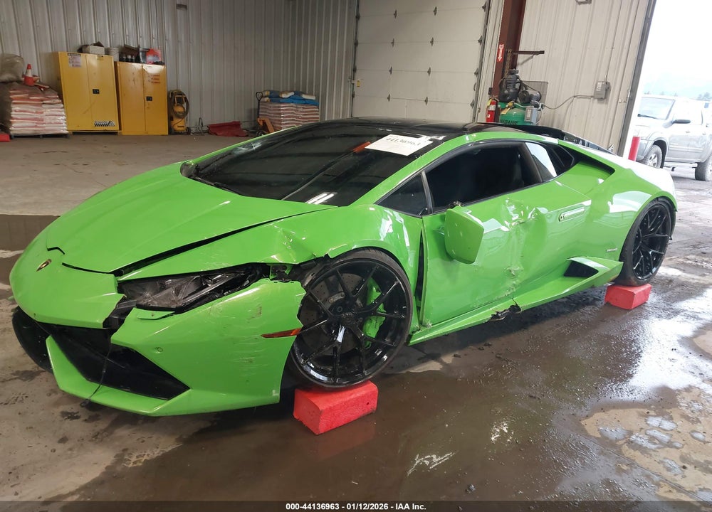 2015 LAMBORGHINI HURACAN LP610-4 VIN: ZHWUC1ZF9FLA02143