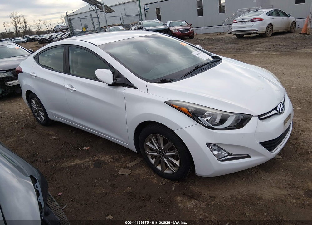2015 HYUNDAI ELANTRA SE VIN: 5NPDH4AE9FH584633