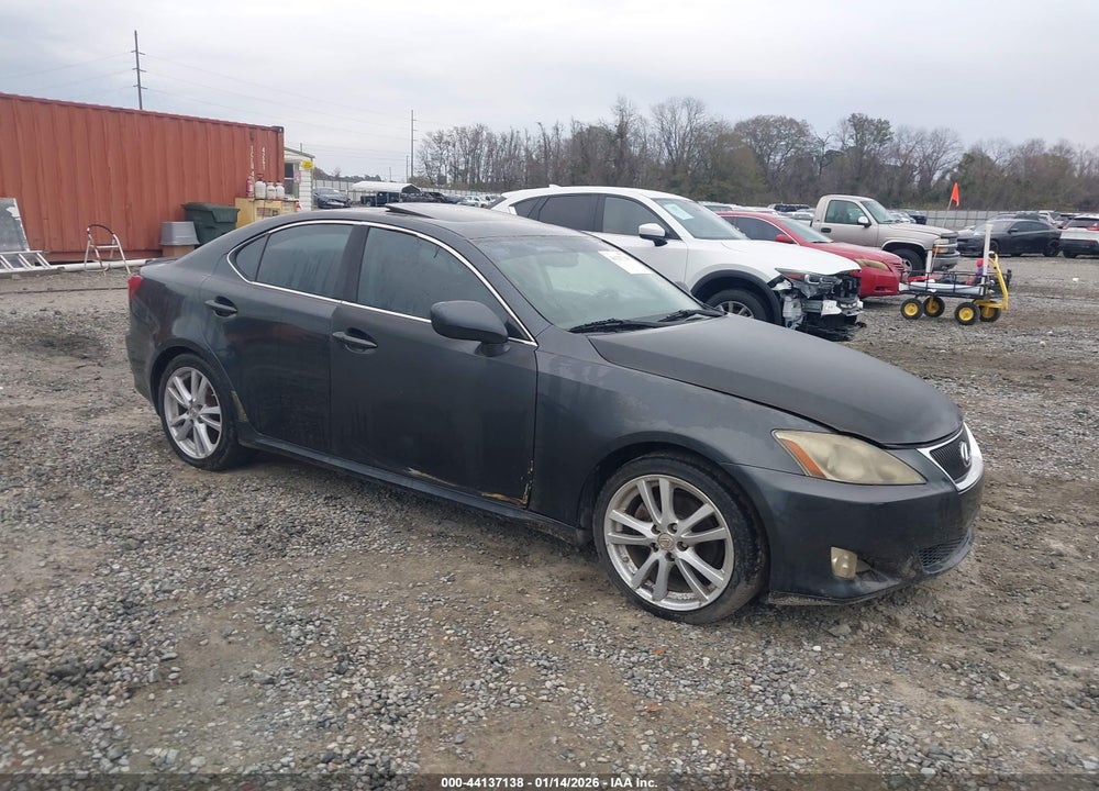 2006 LEXUS IS 250 VIN: JTHBK262165007685