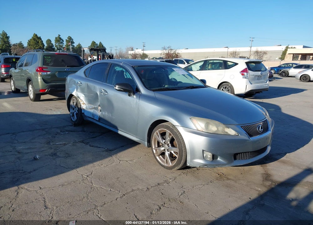 2009 LEXUS IS 250 VIN: JTHBK262595100407