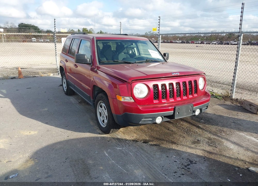2014 JEEP PATRIOT SPORT VIN: 1C4NJPBA8ED812051