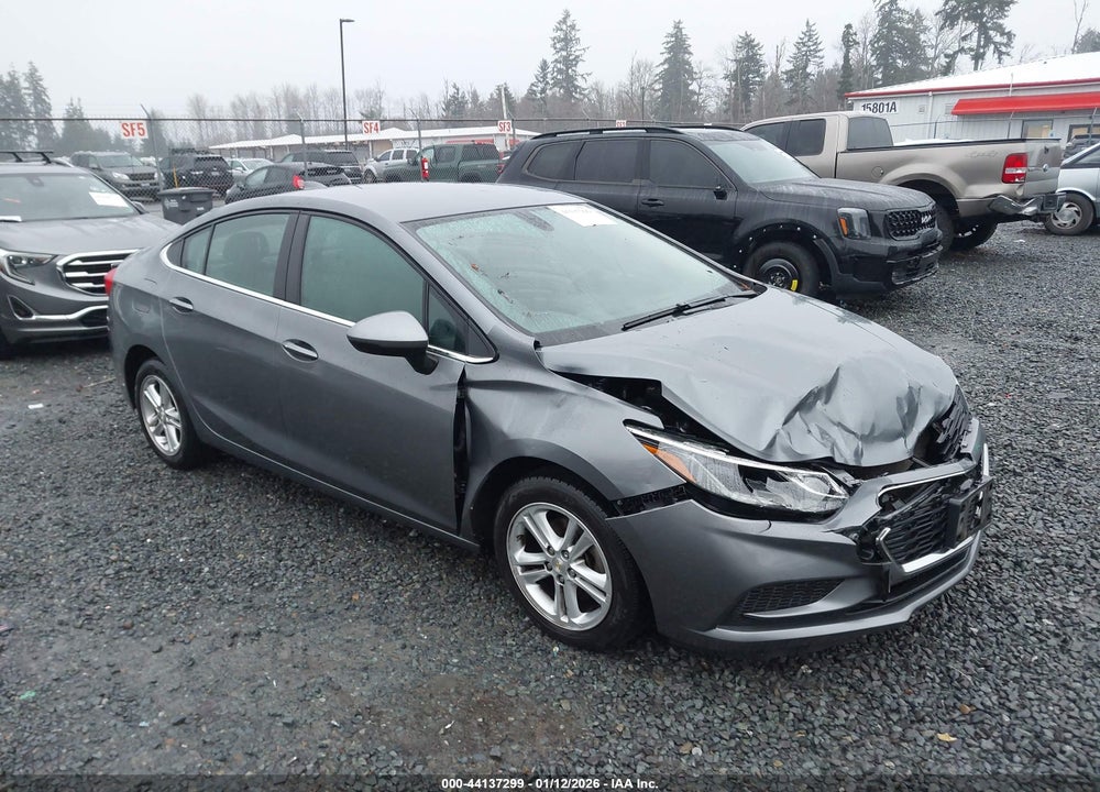 2018 CHEVROLET CRUZE LT AUTO VIN: 1G1BH5SEXJ7148343