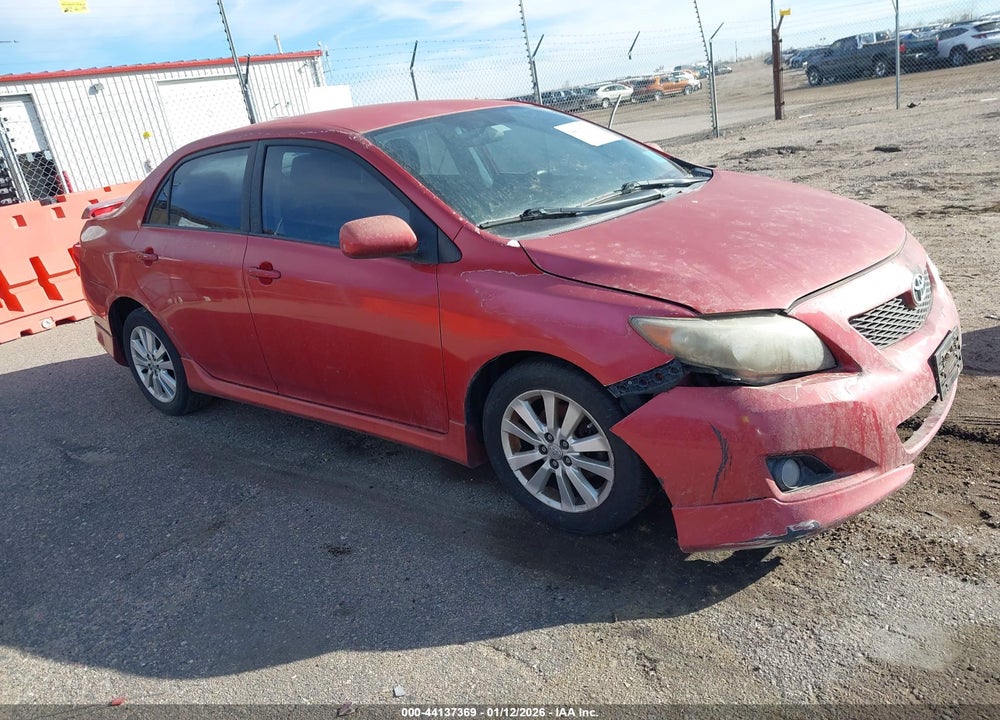 2009 TOYOTA COROLLA S VIN: 1NXBU40E69Z139888