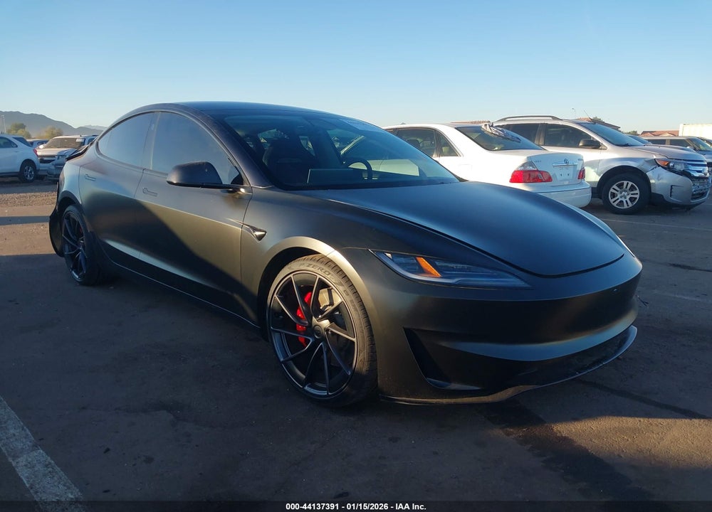 2024 TESLA MODEL 3 PERFORMANCE ALL-WHEEL DRIVE VIN: 5YJ3E1ET5RF821441