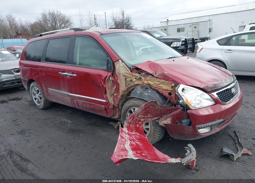 2014 KIA SEDONA EX VIN: KNDMH4C71E6580972