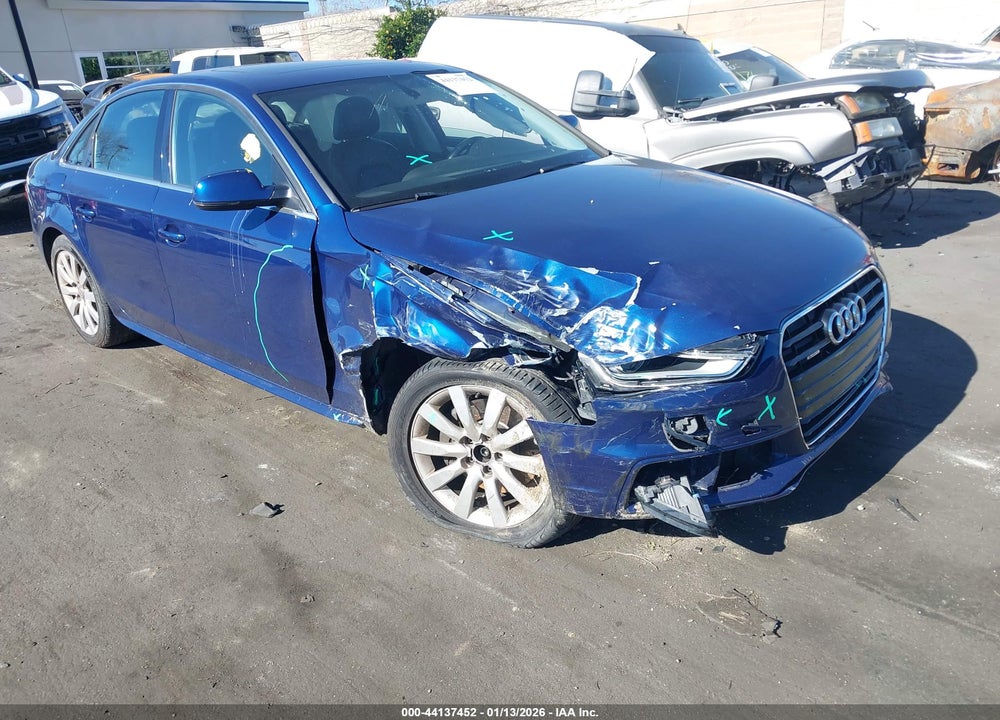 2015 AUDI A4 2.0T PREMIUM VIN: WAUBFAFL6FN021023