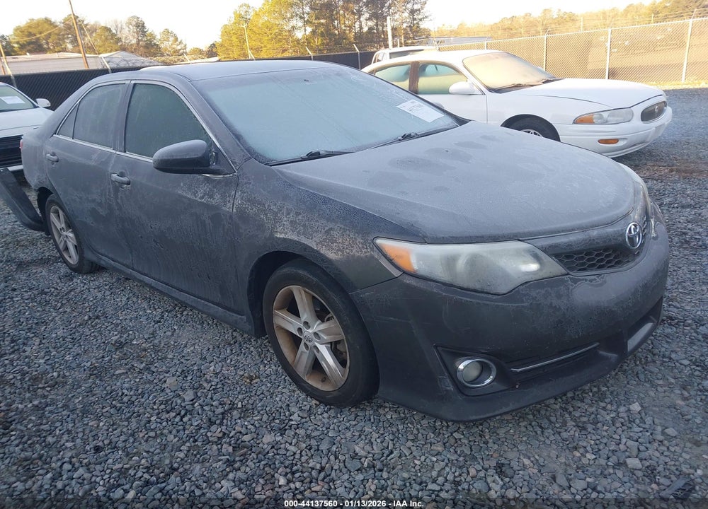 2012 TOYOTA CAMRY SE VIN: 4T1BF1FK4CU589360