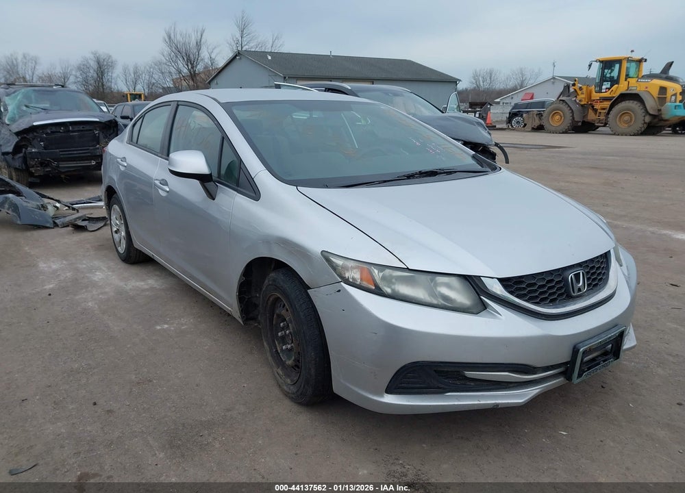 2013 HONDA CIVIC LX VIN: 19XFB2F56DE214832