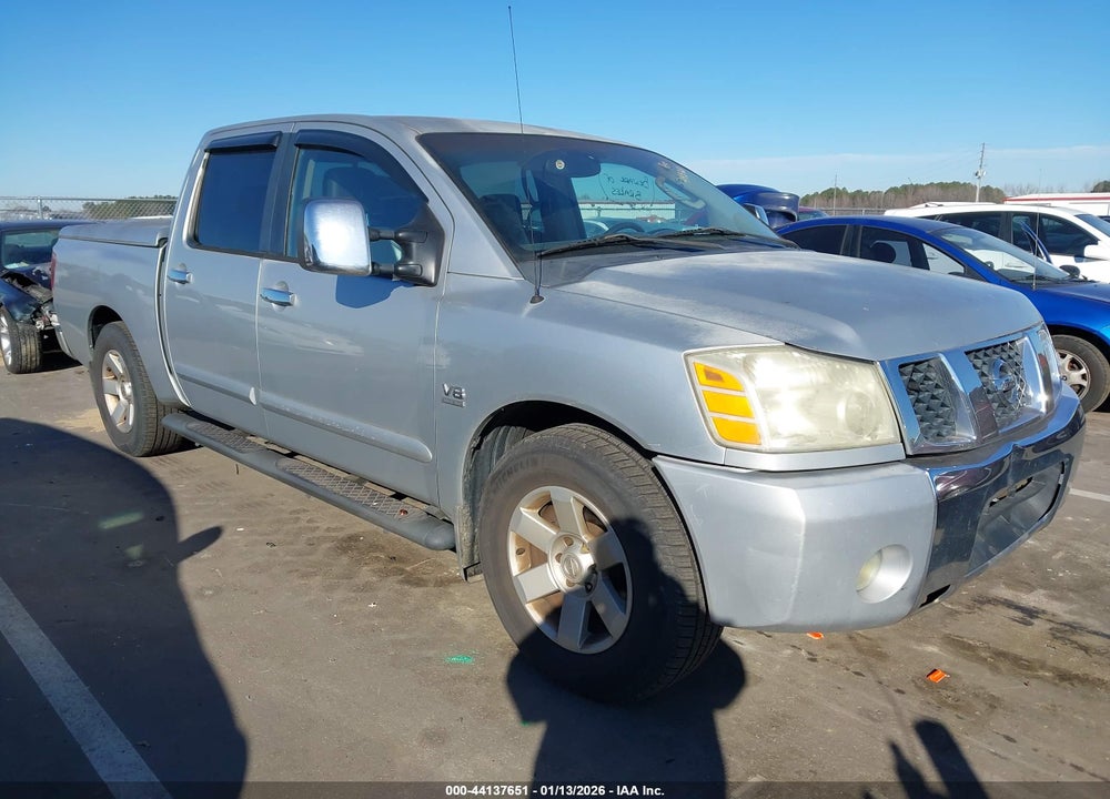 2004 NISSAN TITAN LE VIN: 1N6AA07A94N555437